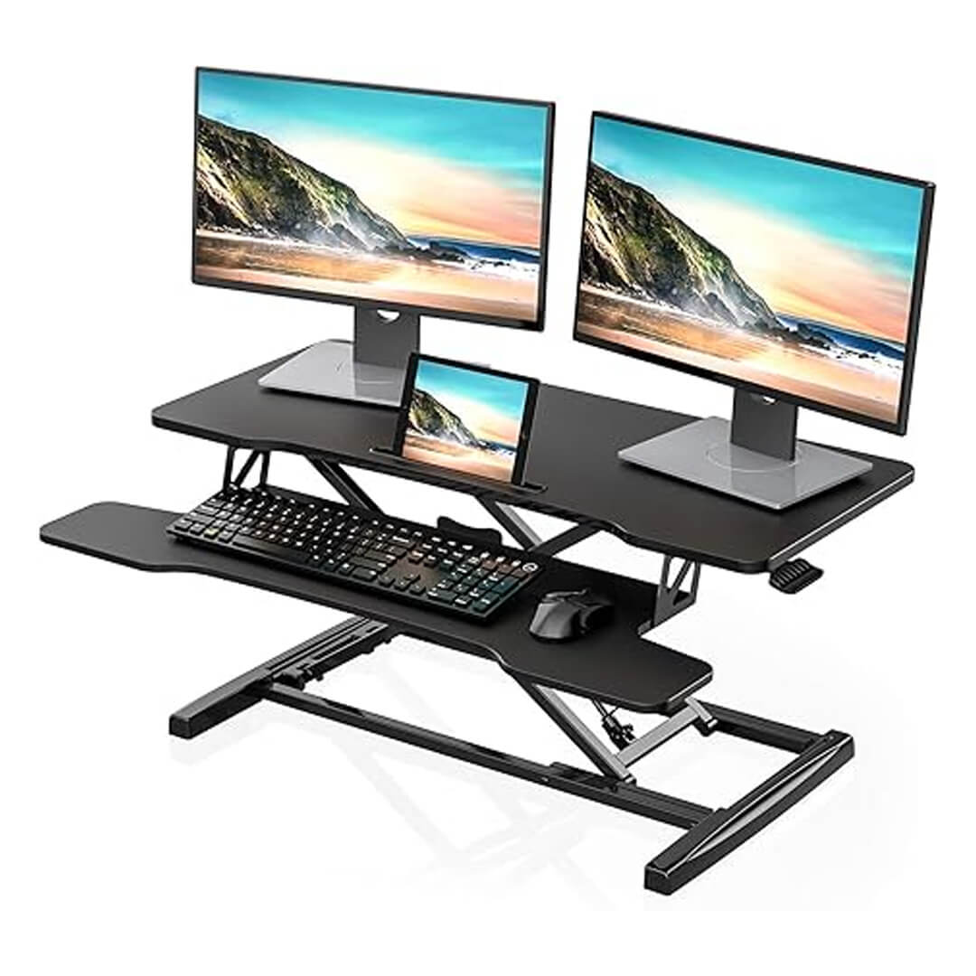 FITUEYES Adjustable Standing Desk Converter