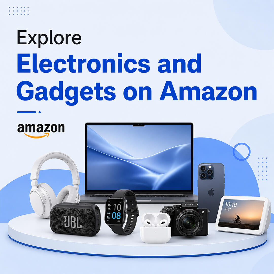 Explore Electronics and Gadgets on Amazon